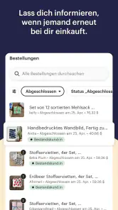 Verkaufen auf Etsy: Mein Shop screenshot