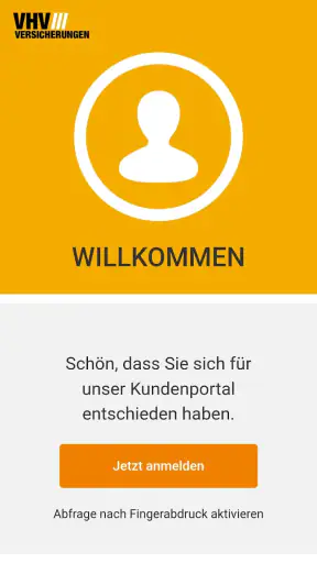VHV Kundenportal screenshot 1