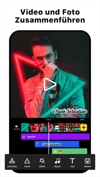 Video Bearbeiten: Video Effect screenshot 1