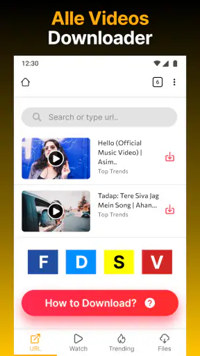 Video-Downloader HD - Vidow screenshot 1