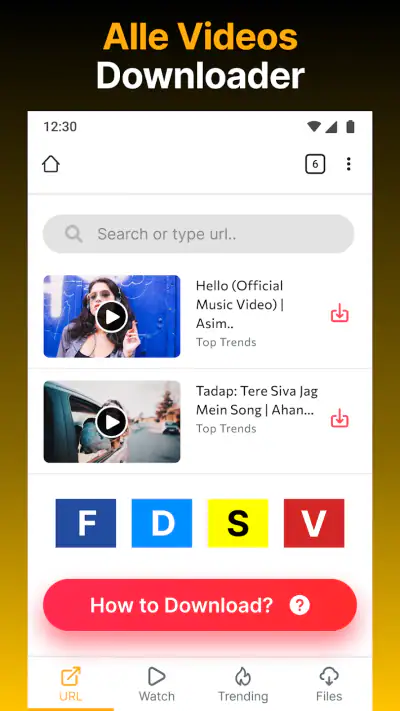 Video-Downloader HD - Vidow screenshot 1