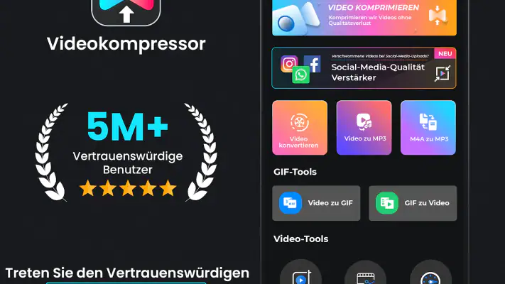 Video Komprimieren: AVI to MP4 screenshot 1