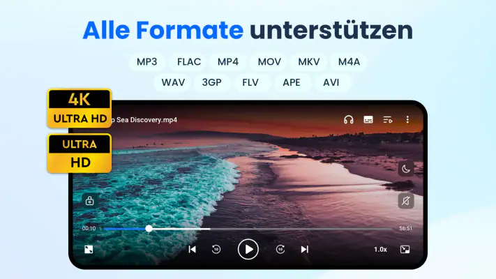 Video Player für alle Formate screenshot 1