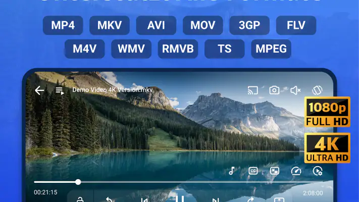 Videoplayer für alle Formate screenshot 1