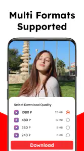 Vidmy Video-Downloader, Player screenshot