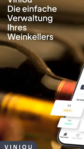 Viniou – Weinkeller-App screenshot 1
