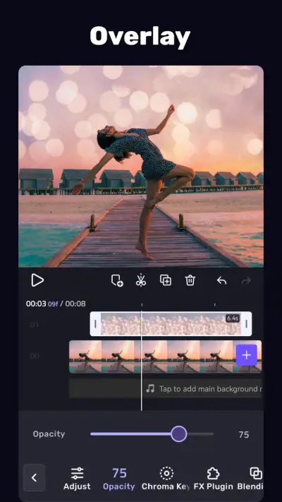 VivaCut - Video Bearbeiten screenshot 1