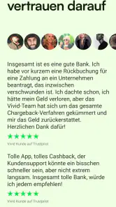 Vivid Business und Personal screenshot