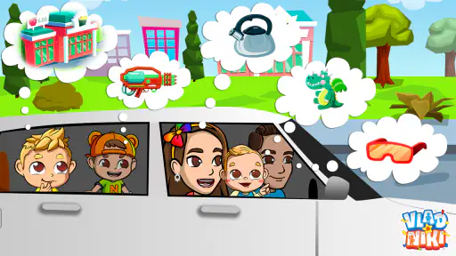 Vlad & Niki Supermarkt Spiel screenshot 5