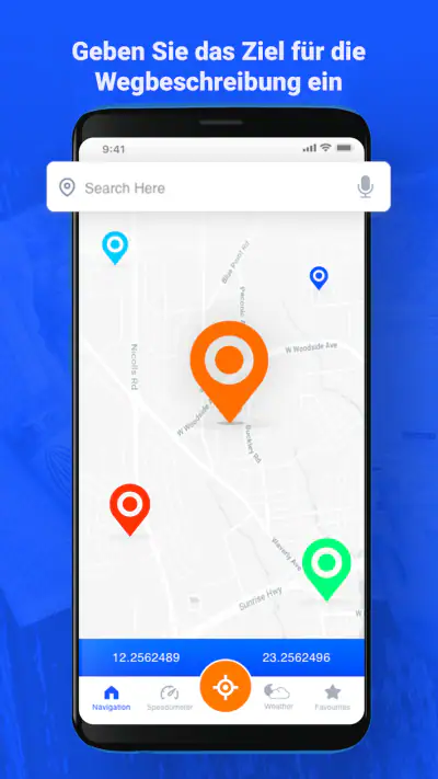 Voice GPS & Driving Directions screenshot 1