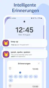 Vokabeltrainer mit Lernkarten screenshot