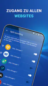 VPN - endlos, sicher, schnell screenshot