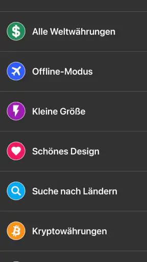 Währungsrechner - Wechselkurs screenshot 1
