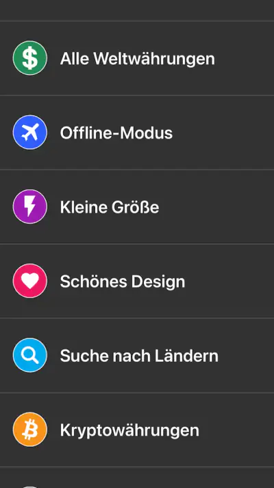 Währungsrechner - Wechselkurs screenshot 1