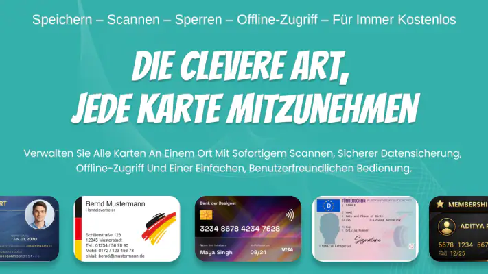Wallet – Karten, Pässe & IDs screenshot 1