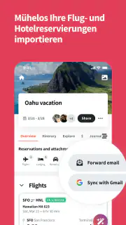 Wanderlog reisen routenplaner screenshot 7