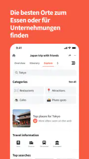 Wanderlog reisen routenplaner screenshot 8