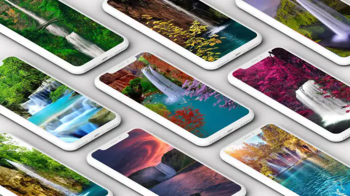 Waterfall Wallpaper screenshot 1