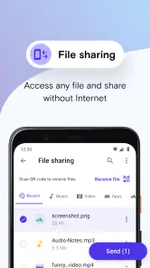 Webbrowser Opera Mini Beta screenshot