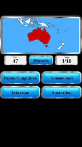 Welt Geographie - Quiz-Spiel screenshot
