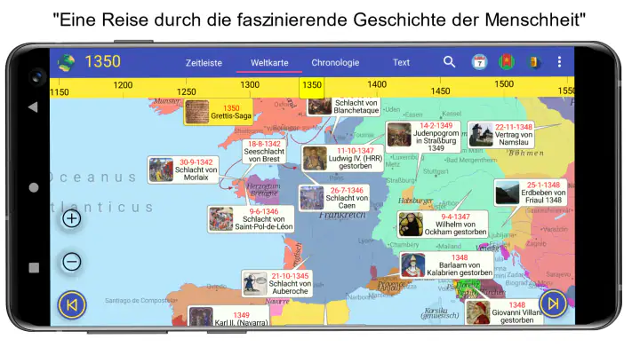 Weltgeschichte Atlas screenshot 1