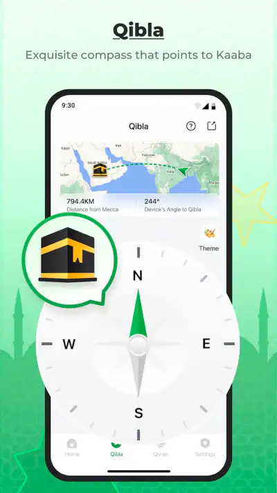 WeMuslim: Muslim, Prayer&Qibla screenshot 1