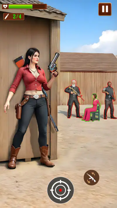 Western-Überleben  Schießspiel screenshot 1