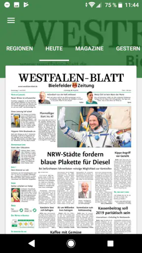 Westfalen-Blatt screenshot 1