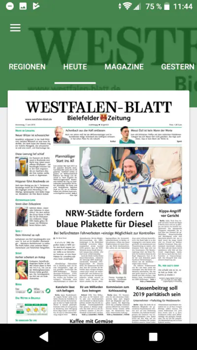 Westfalen-Blatt screenshot 1