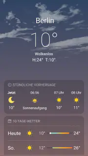 Wetter screenshot 1