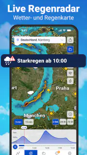Wetter 14 Tage mit RegenRadar screenshot 1