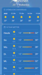 Wetter screenshot 3