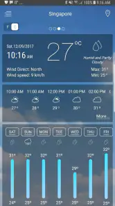 Wetter de - Wettervorhersage screenshot