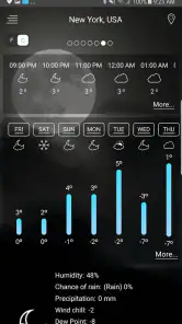 Wetter de - Wettervorhersage screenshot