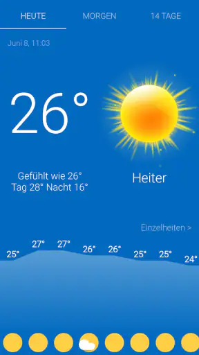 Wetter Deutschland screenshot 1