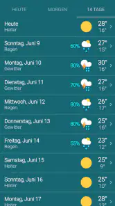 Wetter Deutschland screenshot