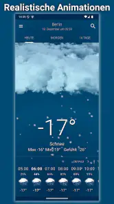 Wetter: Heiterer Himmel screenshot