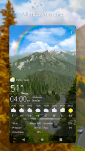 Wetter Live Wallpaper screenshot