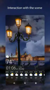Wetter Live Wallpaper screenshot
