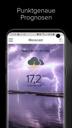 Wetter & Radar - Morecast screenshot 1