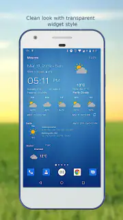 Wetter & Uhr Widget screenshot 3