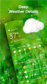 Wetter vorhersage screenshot