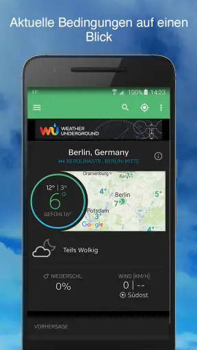 Wetter: Weather Underground screenshot 1