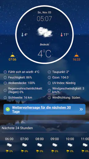Wetter - Wetter in Echtzeit screenshot 1