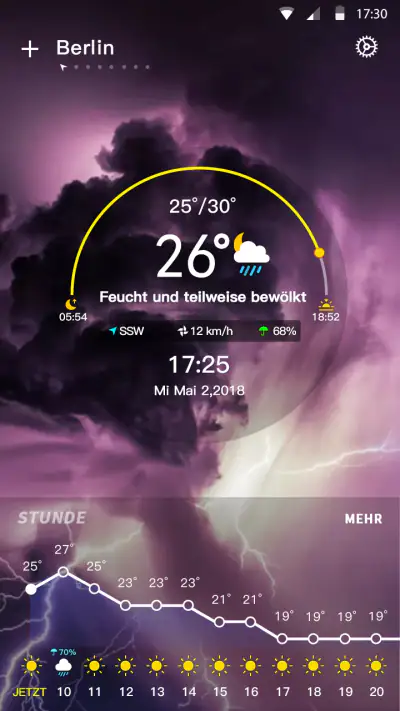 Wetter - Wettervorhersage screenshot 1