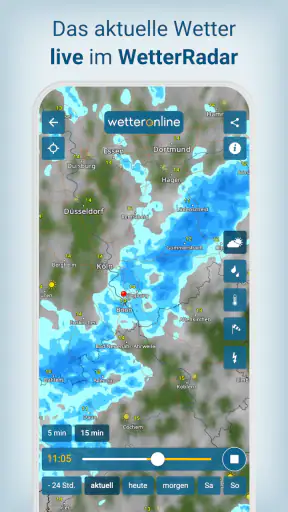 WetterOnline Pro screenshot 1