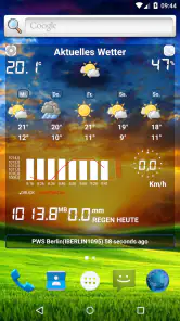 Wetterstation screenshot