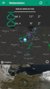 Wetterstation screenshot