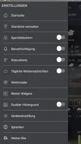 Wettervorhersage App screenshot