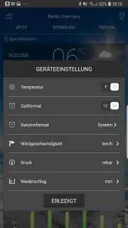 Wettervorhersage App screenshot 6